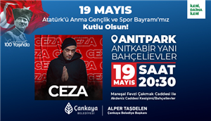 Çankaya, 19 Mayıs'ta Gençlerle Buluşuyor