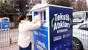 Çankaya'da Tekstil Kumbaralarıyla Sıfır Atığa Katkı