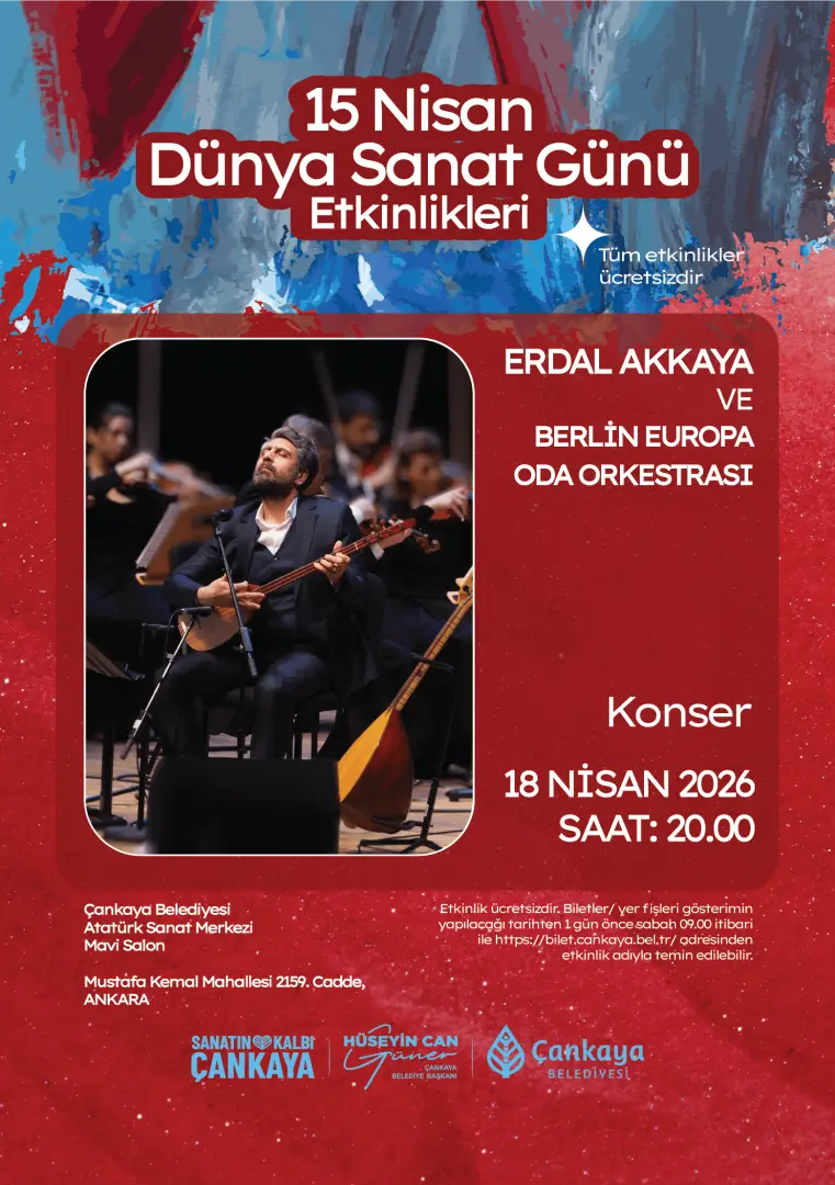 ERDAL AKKAYA VE BERLİN EUROPA ODA ORKESTRASI KONSERİ