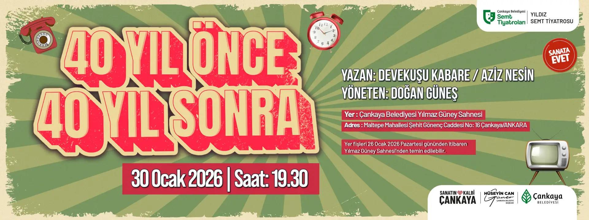 40 YIL ÖNCE 40 YIL SONRA