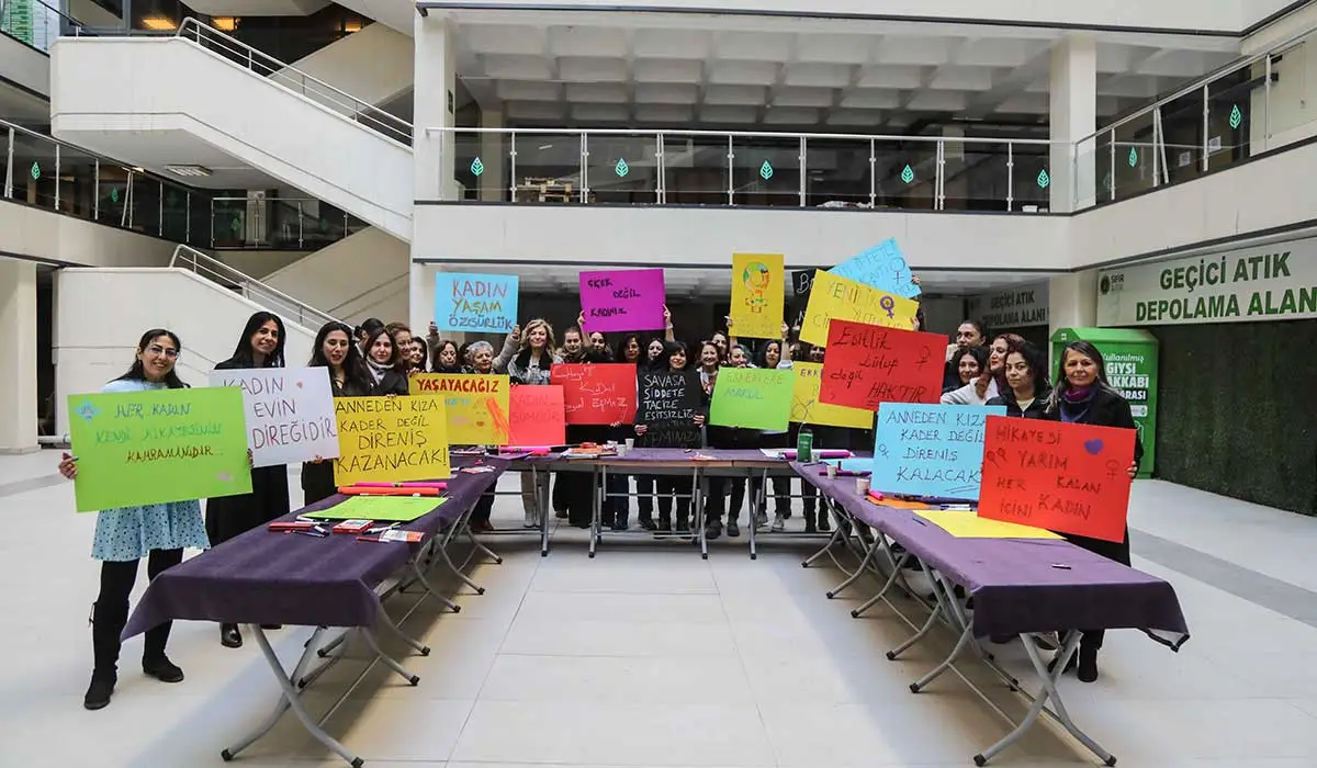 Çankaya'da 8 Mart'ta Kadın Dayanışması Ve Eşitlik Vurgusu haber görseli