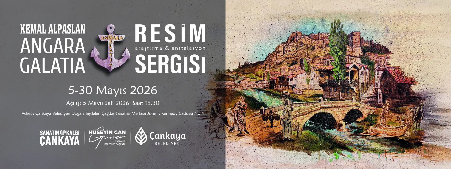 ANGARA GALATA RESİM ARAŞTIRMA VE ENSTELASYON SERGİSİ