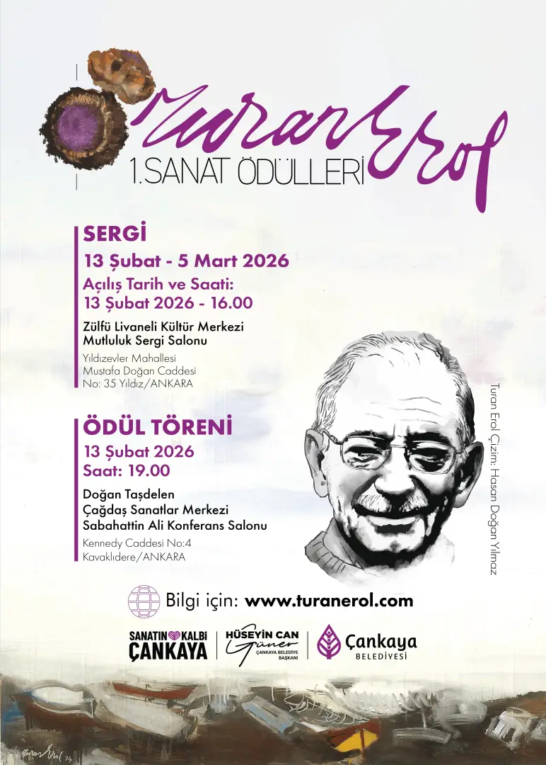 TURAN EROL  SANAT ÖDÜLLERİ SERGİ VE ÖDÜL TÖRENİ