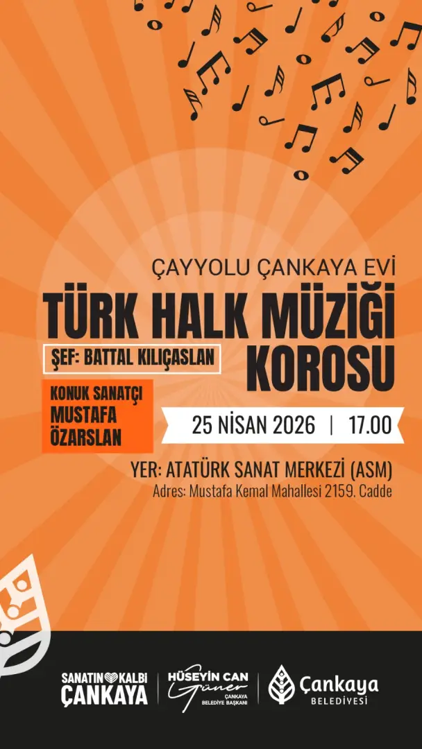 ÇAYYOLU ÇANKAYA EVİ TÜRK HALK MÜZİĞİ KOROSU