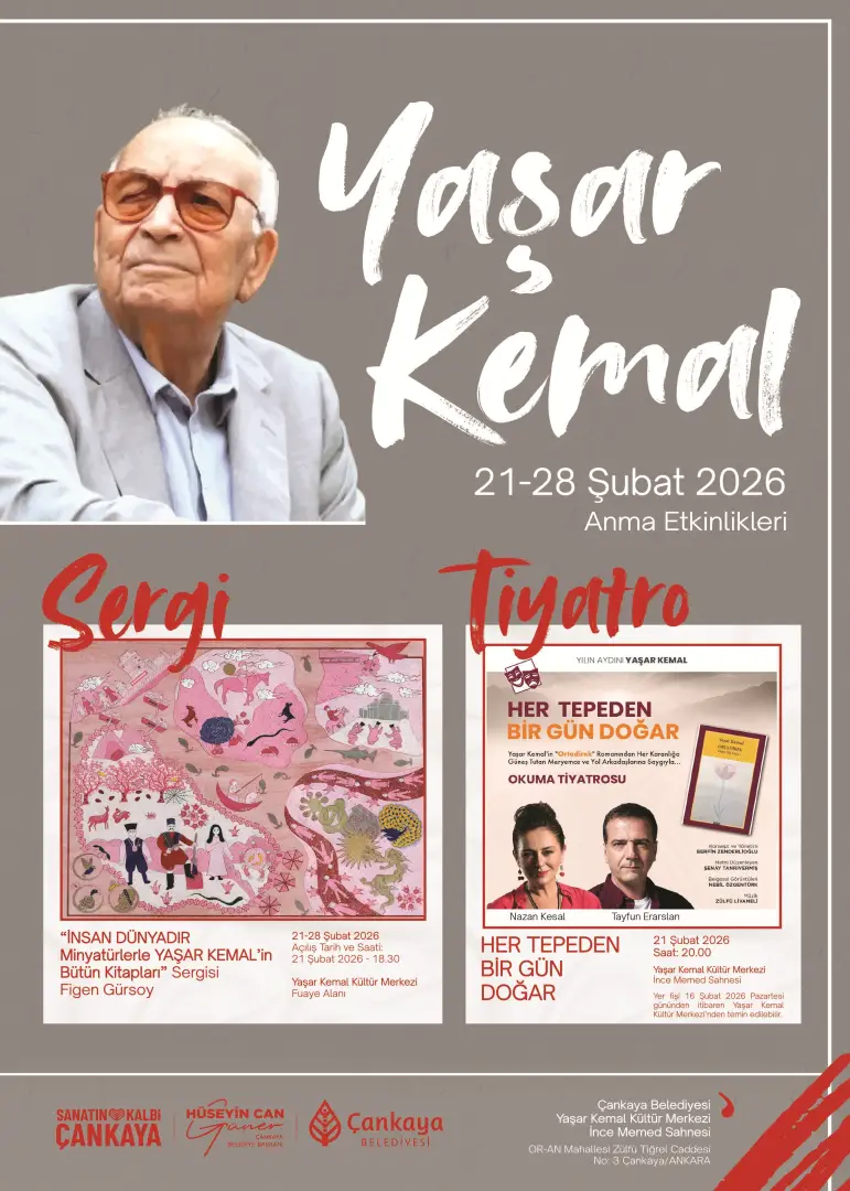 YAŞAR KEMAL ANMA ETKİNLİKLERİ