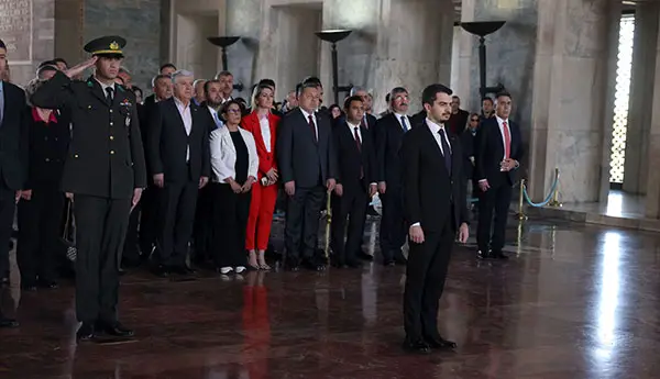 Başkan Güner’in İlk Ziyareti Anıtkabir'e Oldu haber görseli
