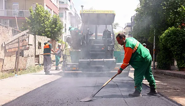 Çankaya’dan Asfalt Sezonuna Hızlı Giriş haber görseli