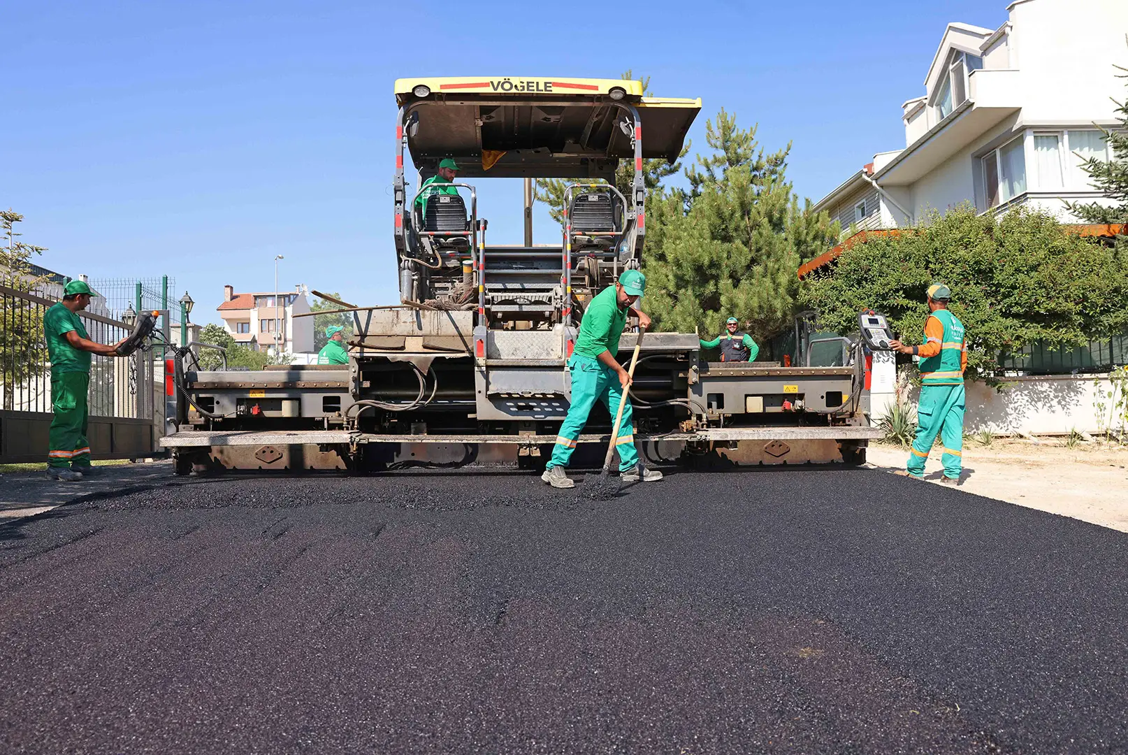 Çankaya, Asfalt Serim Çalışmalarına Hız Verdi haber görseli