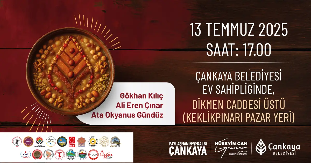 Çankayalılar Birlik Aşuresi'nde Buluşuyor haber görseli