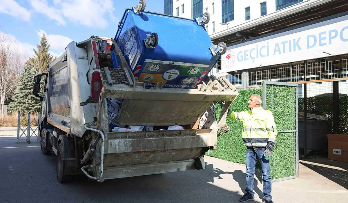 Çankaya'da Atıklar Ekonomiye Kazandırılıyor haber görseli