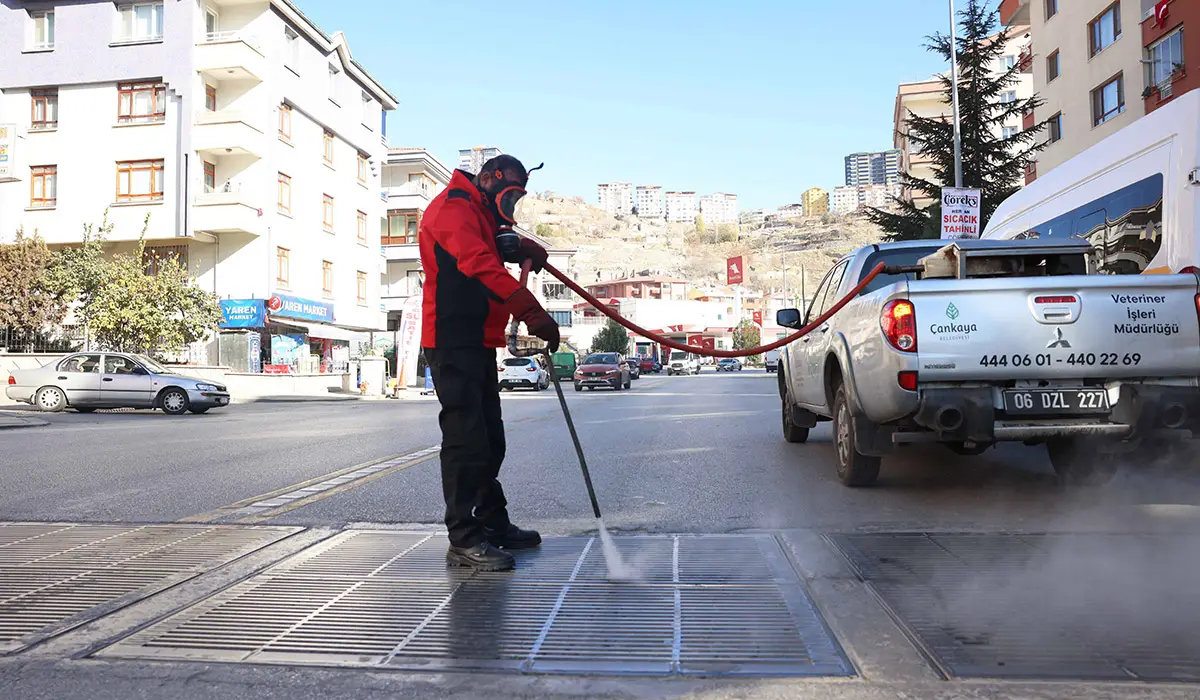 Çankaya’da Dört Mevsim Haşere İle Mücadele haber görseli