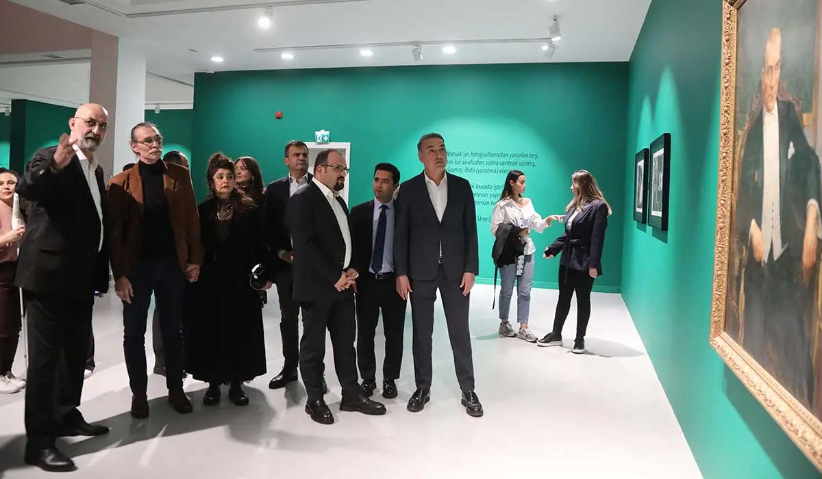 "Rengin Hafızası Fırçanın Ruhu" Sergisi Çağdaş Sanatlar Merkezi'nde haber görseli