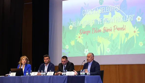 Çankaya'da İklim Adaleti ve İnsan Hakları Paneli haber görseli