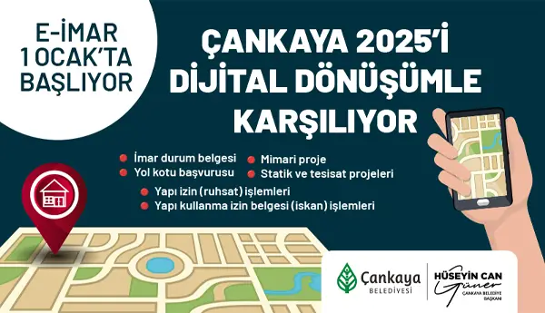 Çankaya 2025'i Dijital Dönüşümle Karşılıyor haber görseli