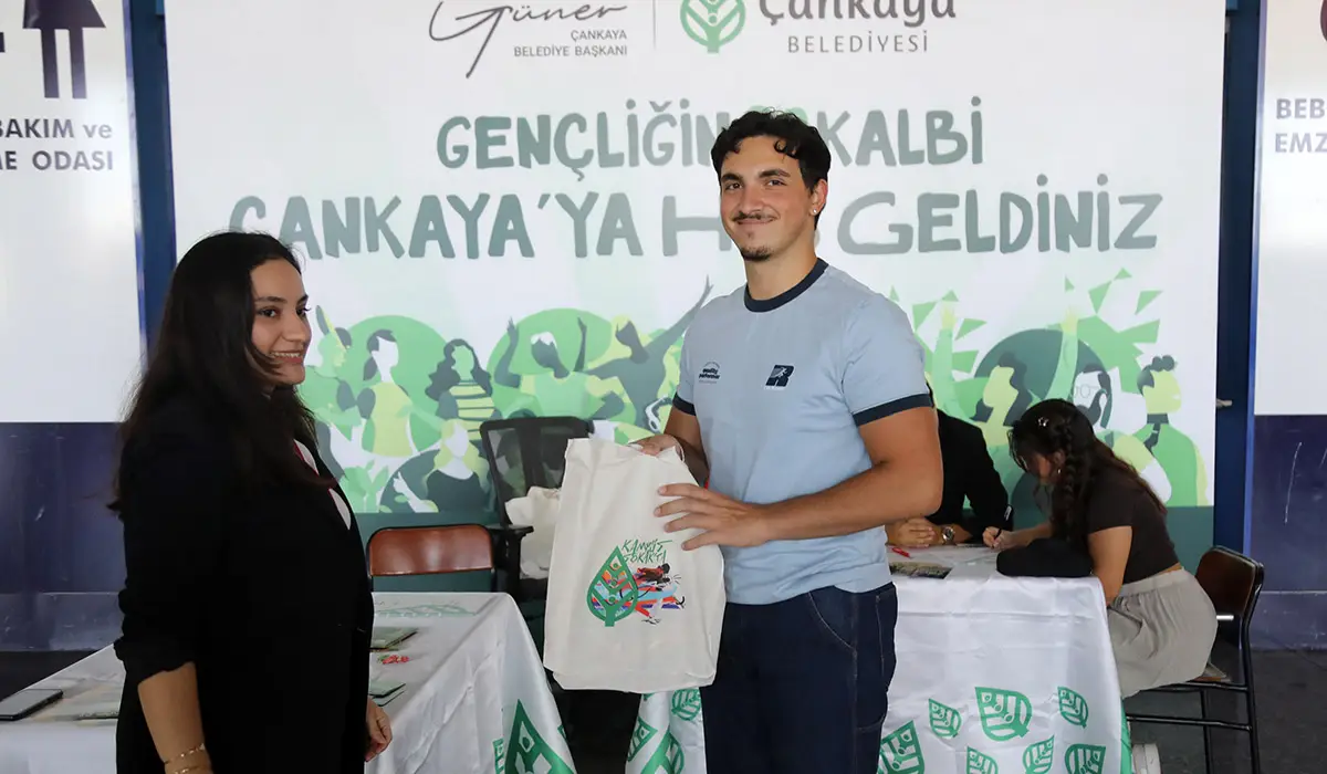 Çankaya'dan Üniversitelilere Sıcak Karşılama haber görseli