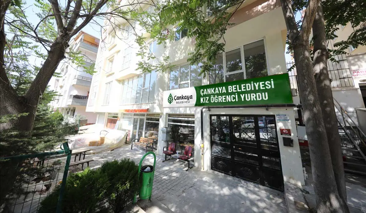 Çankaya Belediyesi Kız Öğrenci Yurdu proje görseli