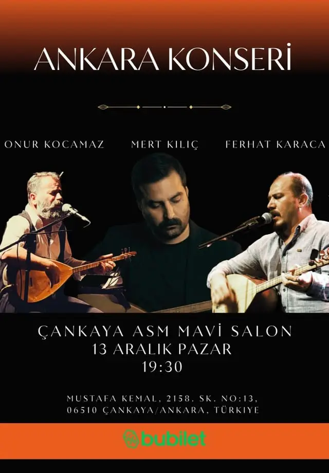 Mert Kılıç - Onur Kocamaz - Ferhat Karaca Konseri