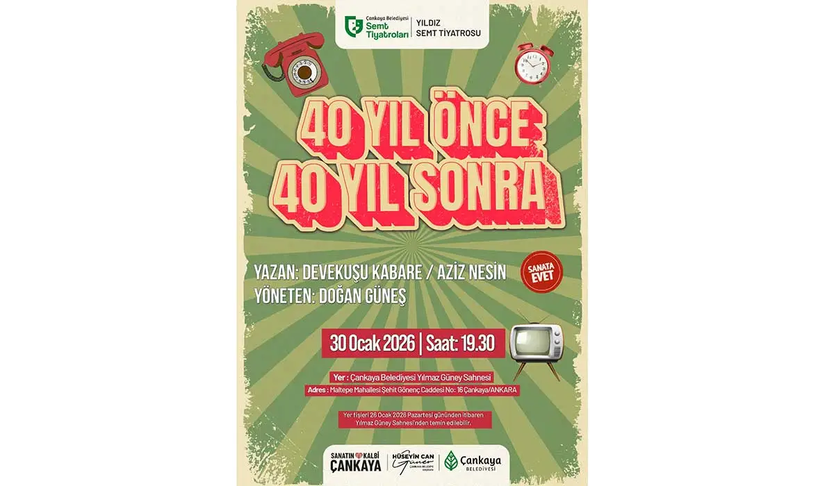 Çankaya Ocak Ayında Kültür Sanatla Isınacak haber görseli