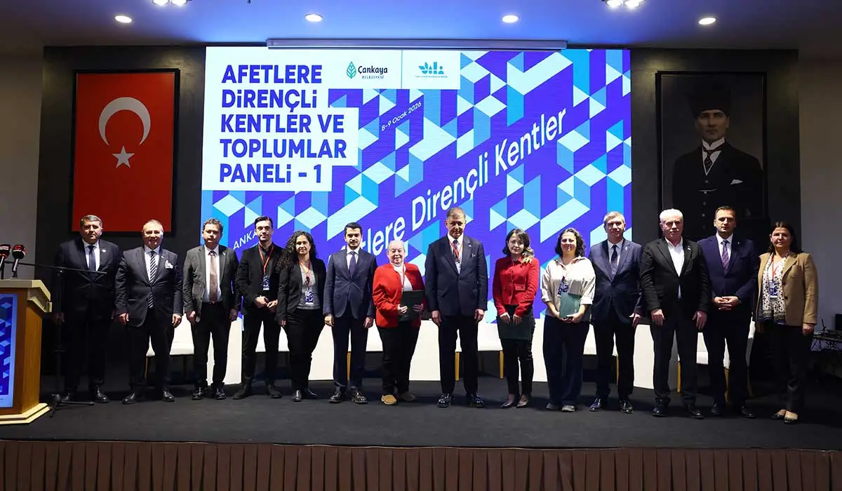 Çankaya'da Afetlere Dirençli Kentler ve Toplumlar Paneli haber görseli