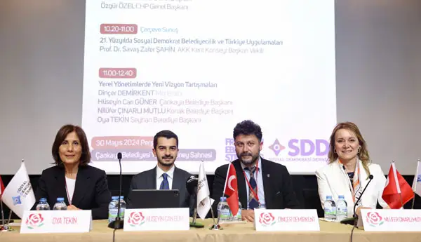 Başkan Güner Sosyal Demokrasi Derneği’nin Paneline Katıldı haber görseli