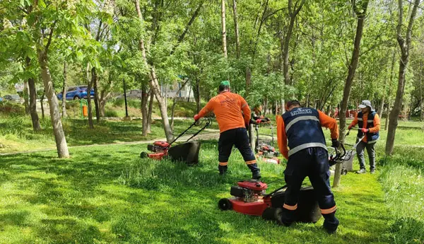 Çankaya’da Parklar Yaza Hazırlanıyor haber görseli