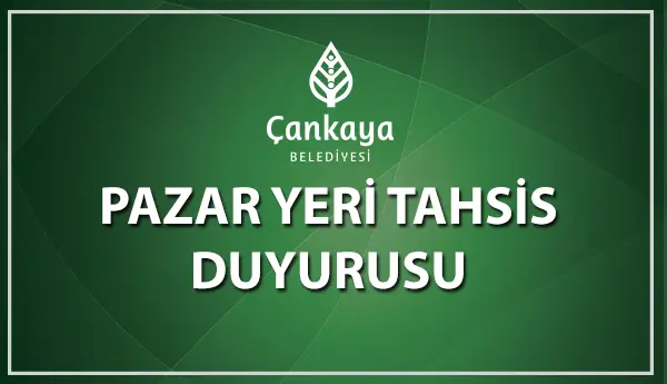 Pazar Yeri Tahsis Duyurusu haber görseli