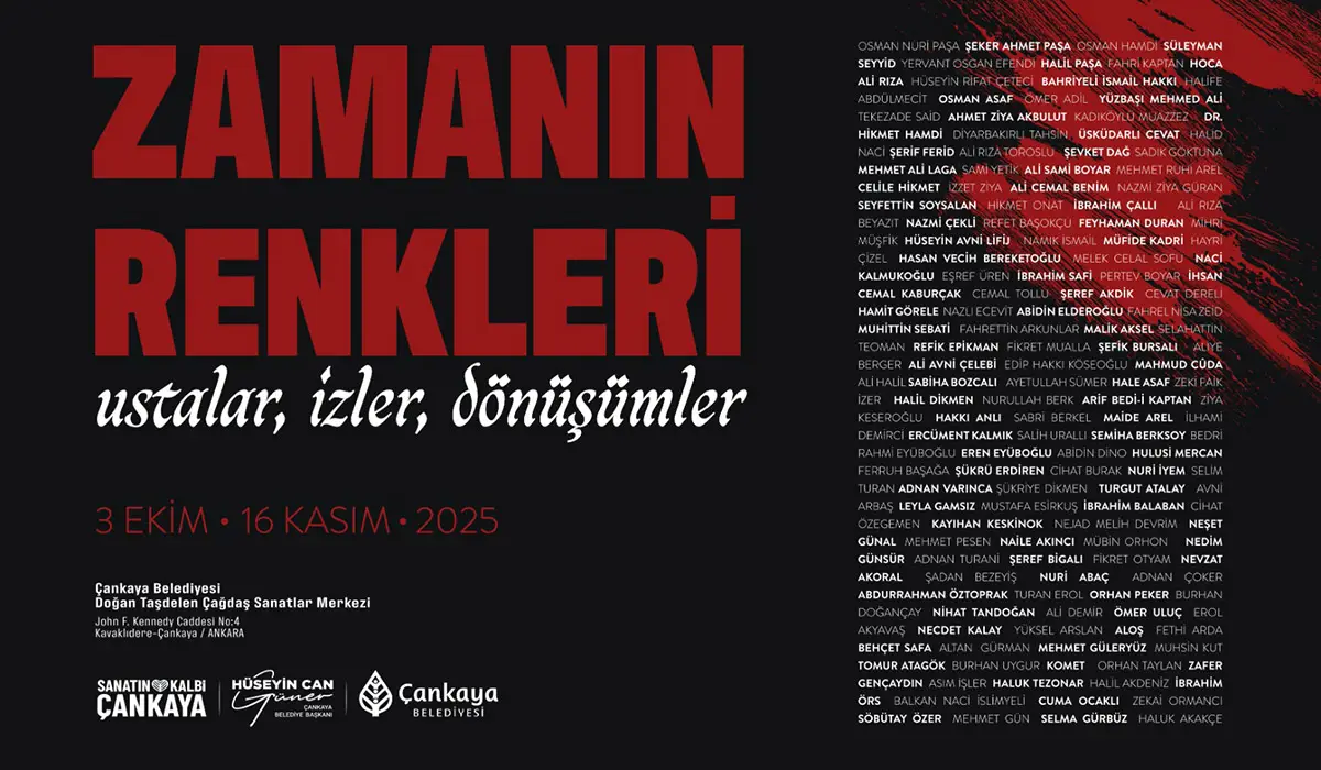 Çankaya'da Yeni Sezon "Zamanın Renkleri" ile Açılıyor haber görseli