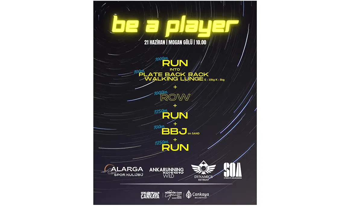 Çankaya’da “Be A Player Ankara” Spor Buluşması haber görseli