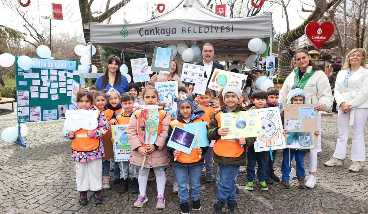 Çankayalı Çocuklardan Mesaj: Suya Sahip Çık! haber görseli