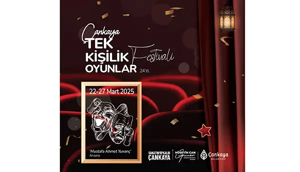 Çankaya Tek Kişilik Oyunlar Festivali Başlıyor haber görseli
