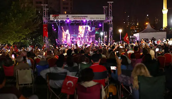 Zafer Bayramı Çankaya'da Coşkuyla Kutlandı haber görseli